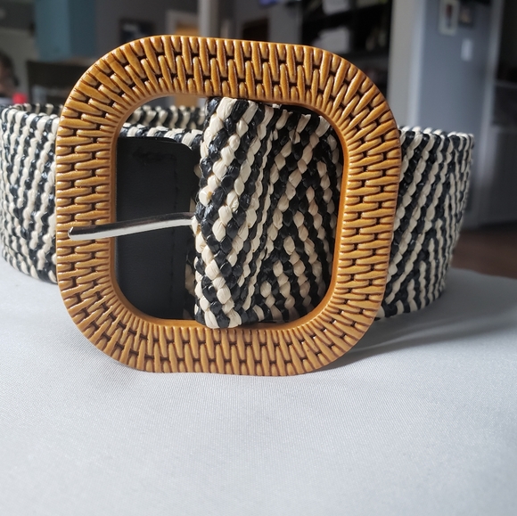 Boho Square Buckle Belt - Picture 3 of 6